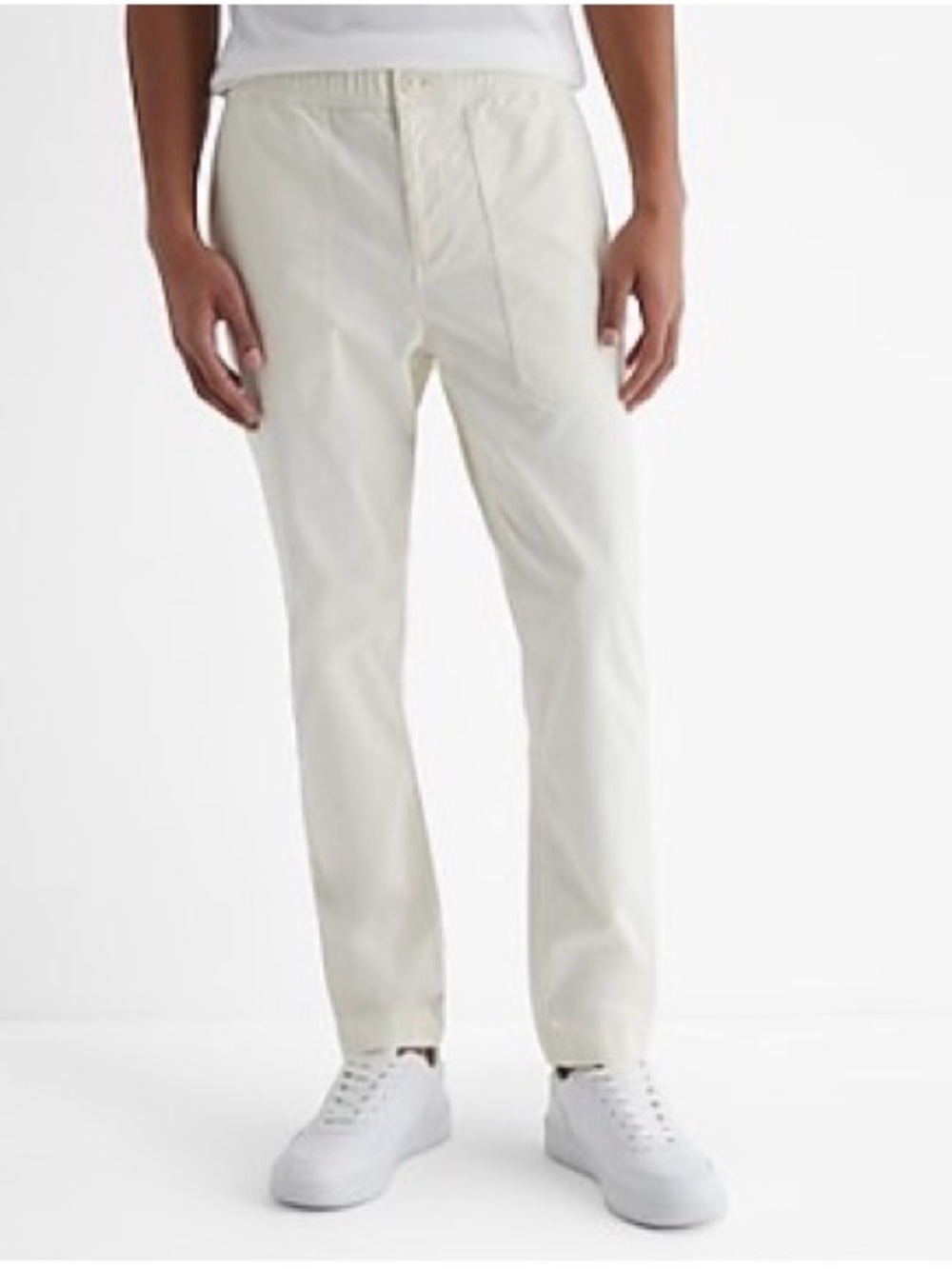 Express Men's Chinos in Off-White